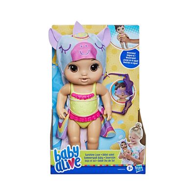 Boneca Baby Alive Bebê Dia de Sol Morena