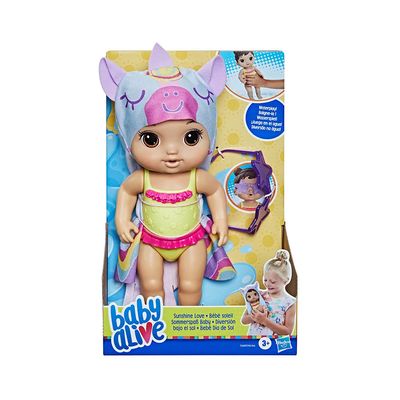 Boneca Baby Alive Bebê Dia de Sol Morena