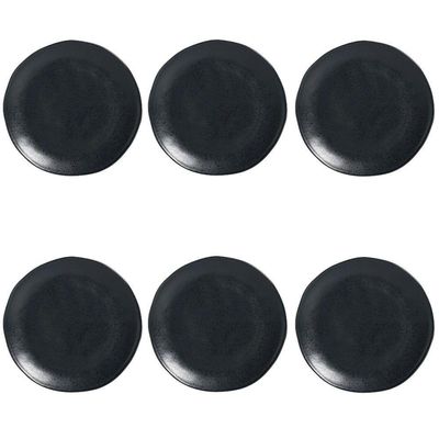 Conjunto De Pratos Fundos 06 Peças Orgânico Eclipse Porto Brasil