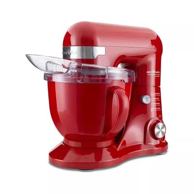 Batedeira Planetária Britânia BBP760P Power Plus Turbo Vermelha- 700W 127V
