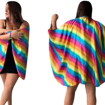 Capa Adulto Le Colorida Tamanho Único