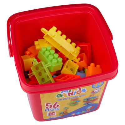 Blocos de Montar box 56PCs CV244167 PF