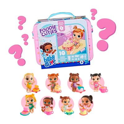 Boneca Baby Alive Foodie Cuties Mini - Item Sortido