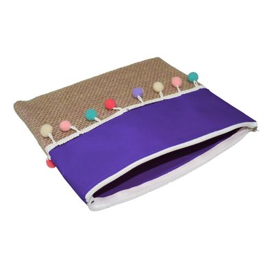 Nécessaire de Juta Le Zalike Roxo