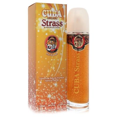 Perfume Feminino Cuba Strass Tiger Fragluxe 100 Ml Eau De Parfum