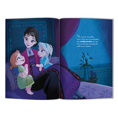 Livro Infantil Culturama Histórias Disney Frozen