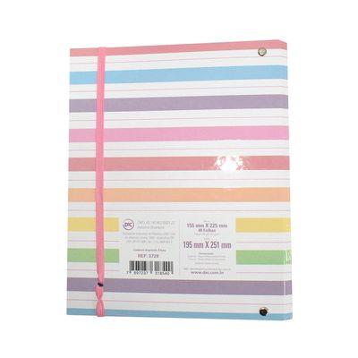 Caderno College Argolado Dac Style Enjoy 48 Folhas