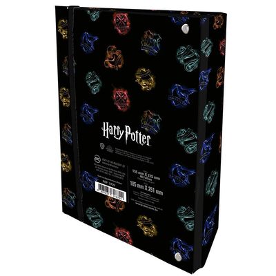 Caderno College Argolado Dac Harry Potter 48 Folhas