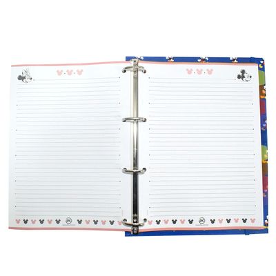 Caderno Universitário Argolado Dac Disney Mickey 144 Folhas