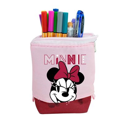Estojo Escolar Retrátil Teen Dac Style Disney Minnie