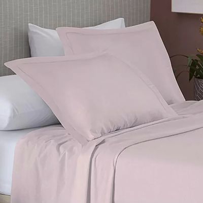 Jogo de Cama Solteiro Camesa Essencial Neo 100% Algodão Rosé 3 peças