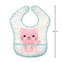 Babador com Bolso Buba Gatinho