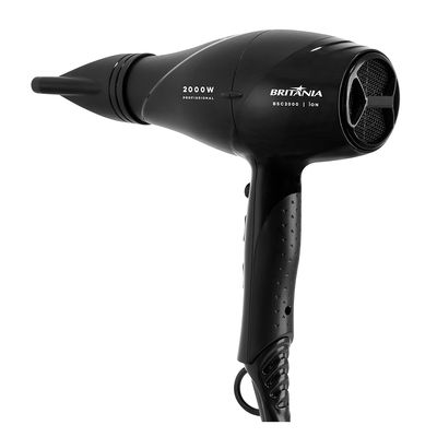 Secador de Cabelo Britânia BSC2000 Preto - 2000W 127V