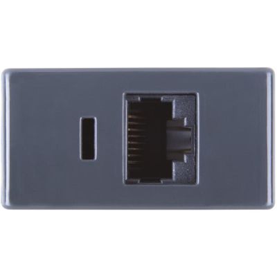 Modulo Tomada Telefone RJ11 Tramontina Grafite