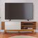 Rack Para Sala de Estar TV 60 Pol Quebec C04 Off White Matte Freijó - Lyam Decor