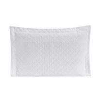 Porta Travesseiro Com Debrum Requinte Liso 01 Peça - Branco