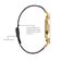 Relógio Feminino Analógico Dourado Casual Elegante New Port