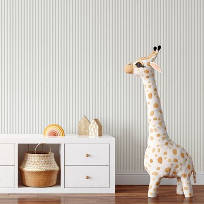 Papel de Parede Essential Listra Fina cinza ES98173