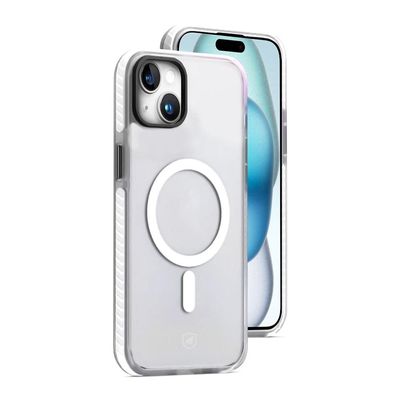 Kit Capa Magsafe Pro Transparente e Pelicula Coverage 5D Pro Preta para iPhone 15 - Gshield