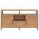 Aparador Buffet Para Sala de Jantar 2 Portas Industrial Marion D03 Freijó Preto Fosco - Lyam Decor