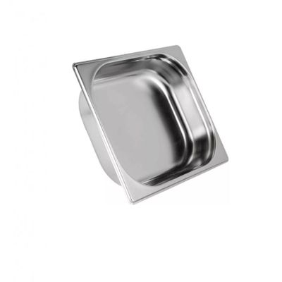 Kit 12 Cuba Gastronomica Inox GN 1/2 x 65mm - Brasinox