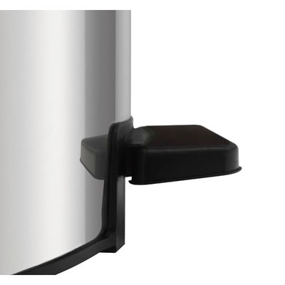 Lixeira com Pedal Tramontina Loop Aço Inox Polido 5 Litros