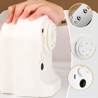 Máquina Elétrica Raspadinha Triturador Gelo Sorvete Bebida - Crie Bebidas e Sobremesas Geladas em Casa