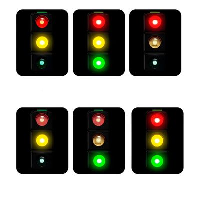 Lanterna Traseira Sinalizadora Bicicleta Semáforo Sinalização - 7 Modos LED, Recarregável e à Prova de Chuva