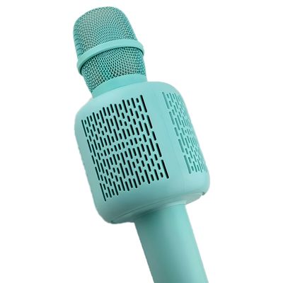 Microfone Bluetooth Karaokê Infantil Brincadeira Sem Fio  - Diversão e Criatividade para Crianças | Cor:Rosé