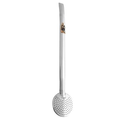 Bomba Chimarrão Tererê Aço Inox 23cm