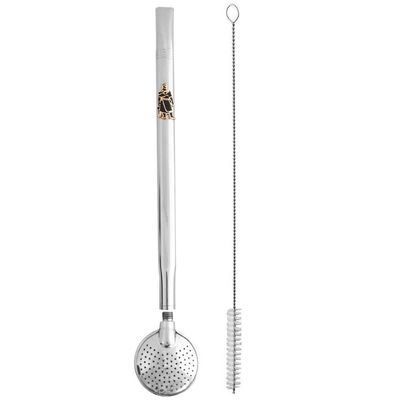Bomba Chimarrão Tererê Aço Inox 23cm