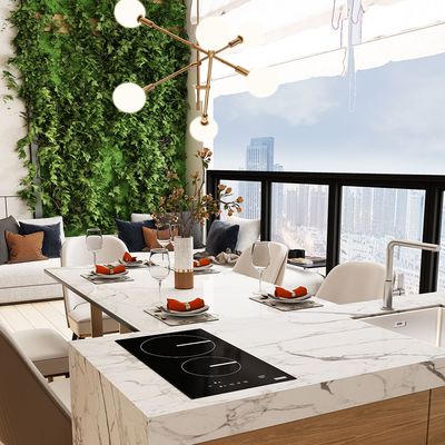 COOKTOP FRANKE INDUÇÃO 2 ZONAS COCÇÃO SMART FSM 302 I BK 220V 17104