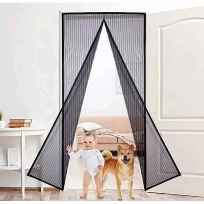Tela Protetora Mosquiteiro Cortina Mesh Para Insetos PORTA