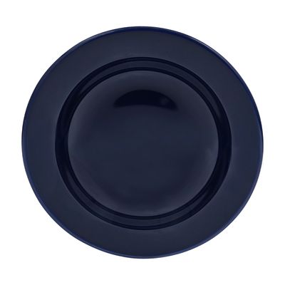 Prato Fundo Oxford em Cerâmica Flores Azuis 21,5cm