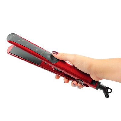 Chapinha Prancha Alisadora Mallory Diamond 210ºC Vermelha - Bivolt