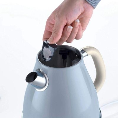 Chaleira Elétrica Ariete Vintage 1,7l 1850W Azul 220V - Modelo 2869 Retrô