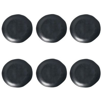 Conjunto De Pratos De Sobremesa 06 Peças Orgânico Eclipse Porto Brasil