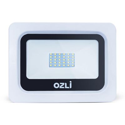 Refletor Led Slim 30w Ip65 3000k Branco Bivolt Unidade