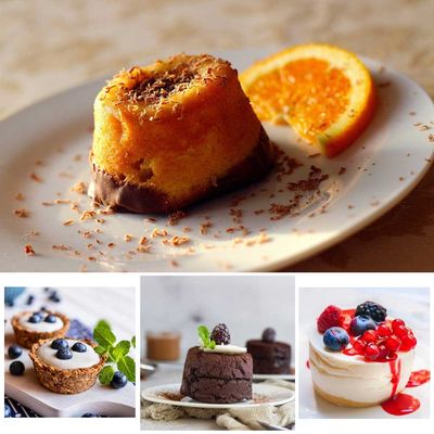 Ramekin Tigela Inox Sobremesa Mini Bolo Sufle Kit 90 e 120ml