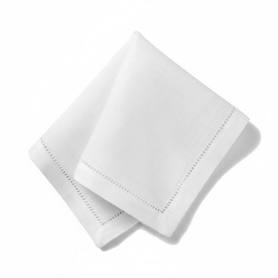 Jogo 4 Guardanapos em Tecido Copa&Cia Desiree Branco 45x45cm Elegância Clássica Mesa