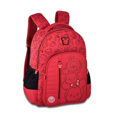 Mochila De Costas 17,5 Tsum Tsum Disney Verm Clio Style