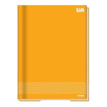 Caderno Brochura Capa Dura Universitário Lift 96 Folhas Credeal Amarelo