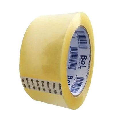 6 Rolos Fita Adesiva Transparente 45 X 40m Bol