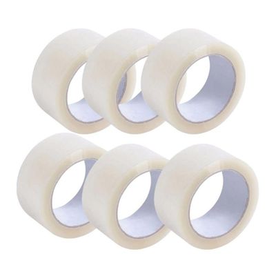 6 Rolos Fita Adesiva Transparente 45 X 40m Bol