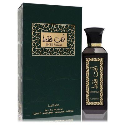 Perfume Masculino Lattafa Ente Faqat Eau De Parfum (unisex) 100 Ml