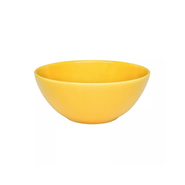 Tigela de Cerâmica 600ml Amarela - Oxford Amarelo