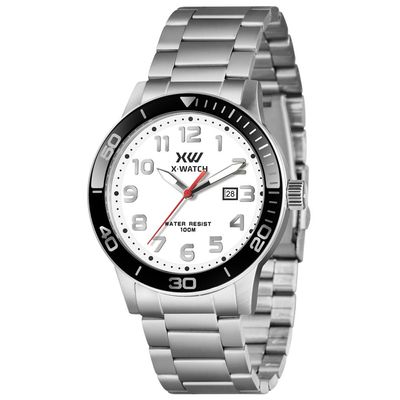 Relógio X-Watch Masculino Ref: Xmss1062 B2sx Casual Prateado