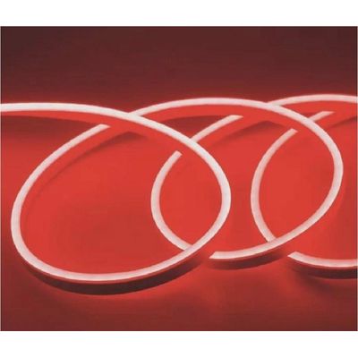 Fita Led Mangueira Neon 5 Mts Iluminação Flexível Corte 2.5 Cm - Vermelho