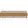 Kit 02 Puffs Decorativo Sala de Estar Bali W01 Pés Palito 170x60cm Bouclê Mostarda - Lyam Decor