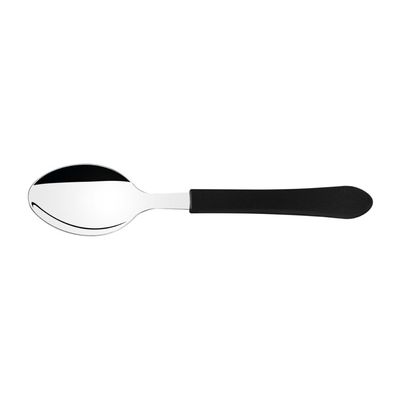 Kit 6 Colher de mesa Leme Inox Preta Tramontina